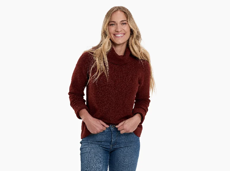 Women's Solace Sweater - Red Rock