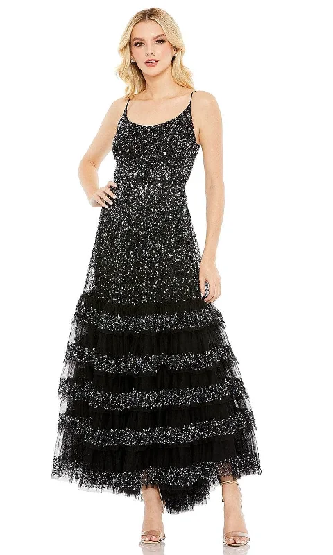 Mac Duggal 10883 - Scoop Allover Sequin Evening Dress