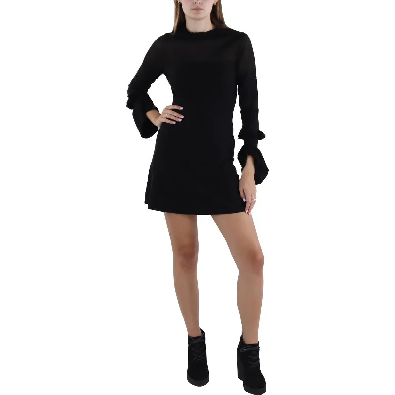 French Connection Womens Knit Above Knee Sweaterdress